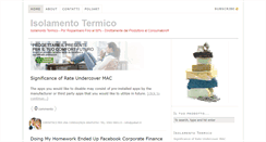 Desktop Screenshot of isolamentotermico.org